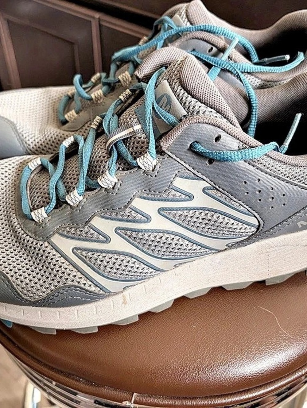 Merrell wildwood Men's trailrunners US 12Gray & Blue